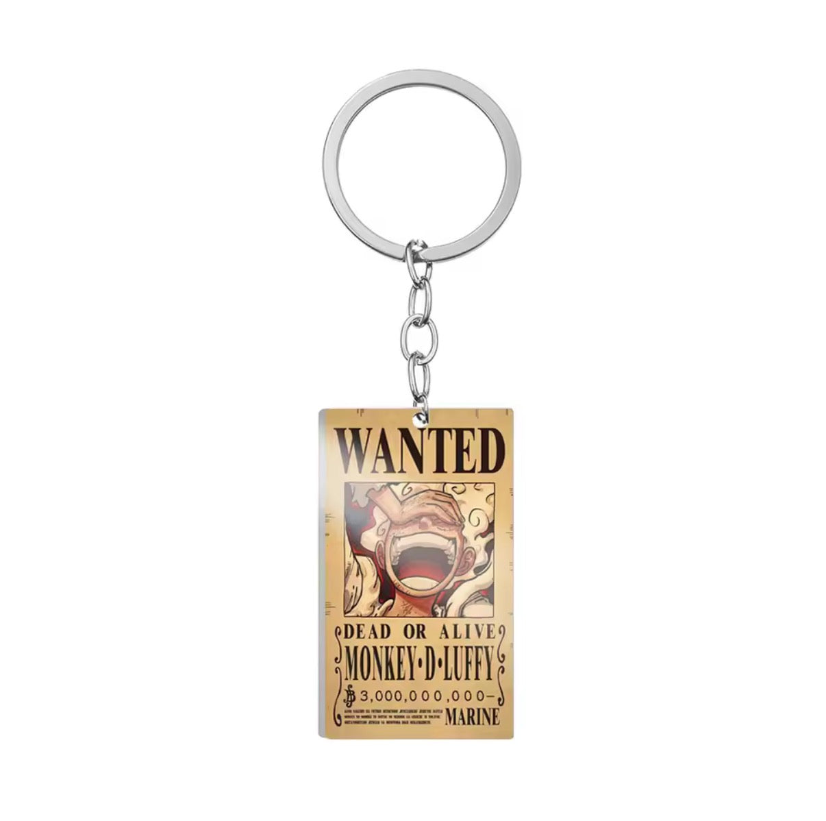 Luffy Poster Keychain