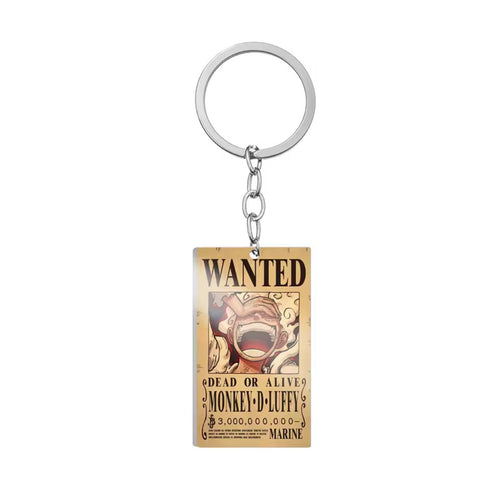 Luffy Poster Keychain